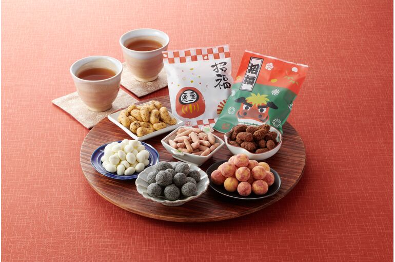 名古屋大須の豆菓子ありが豆冬ギフトイメージ